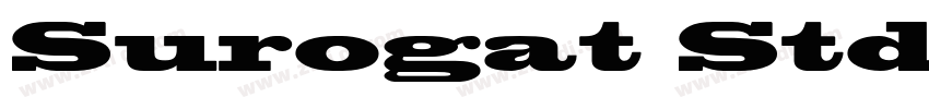 Surogat Std字体转换